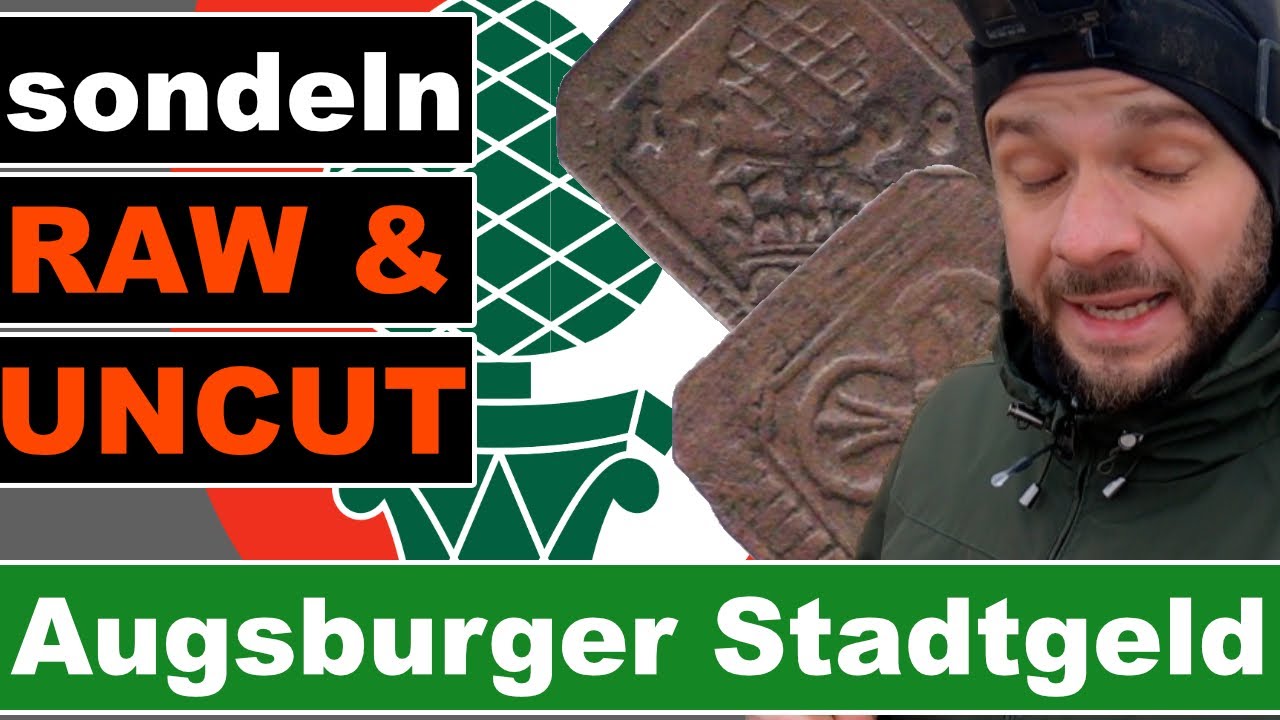 R&U #13 - Augsburger Notgeld bei Schatzsuche gefunden - sondeln mit Lechsonde - metaldetecting