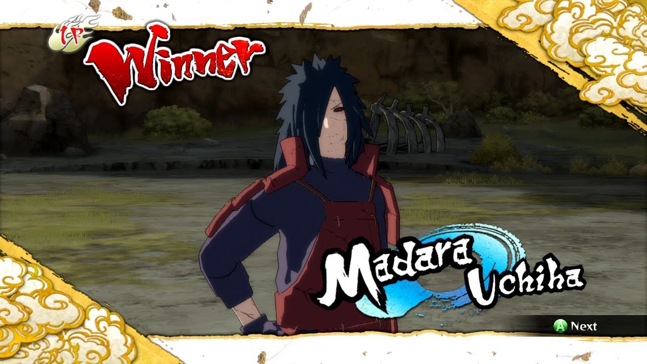 Naruto Ultimate Ninja Storm 3 Edo Madara  Complete Moveset with Command List