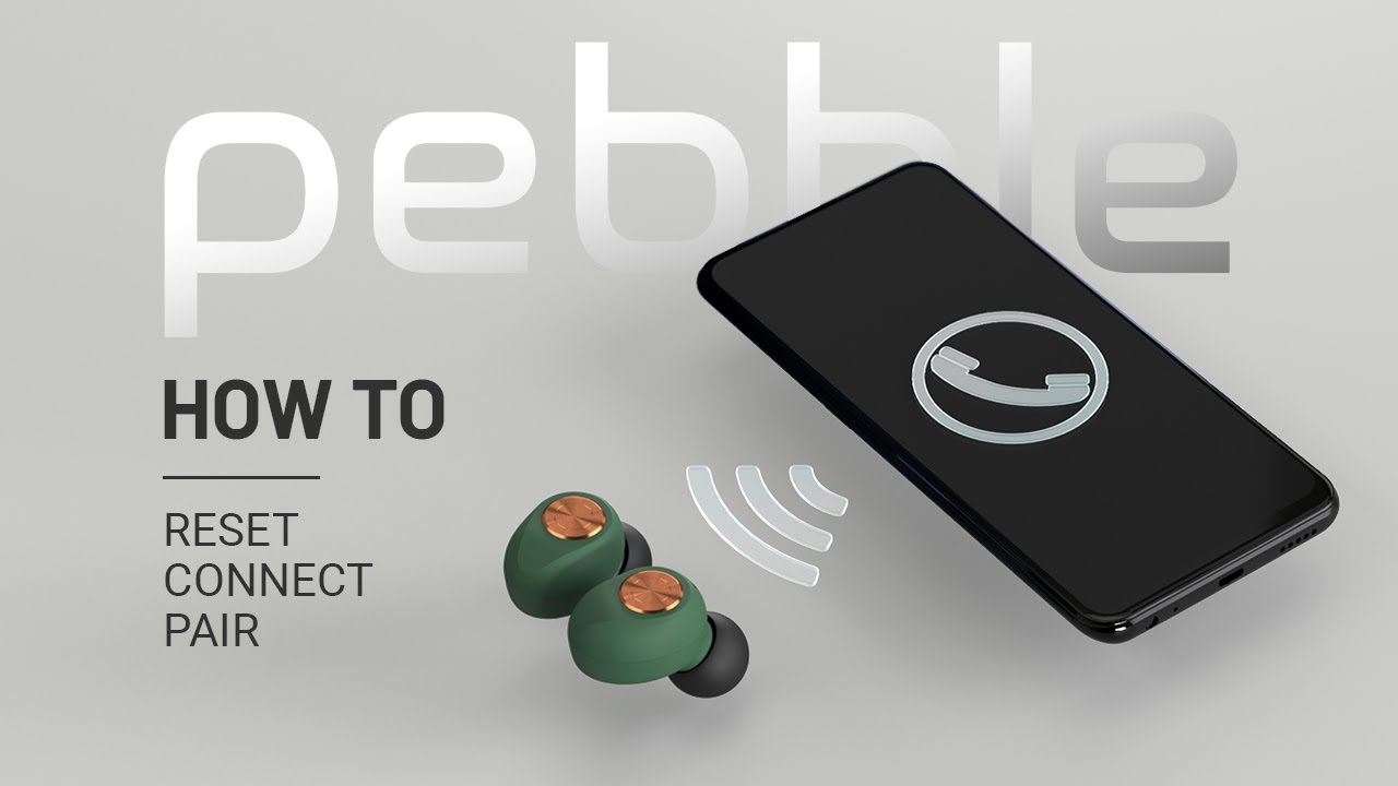 How to Reset / Connect / Pair | Crossbeats Pebble True Wireless Earbuds