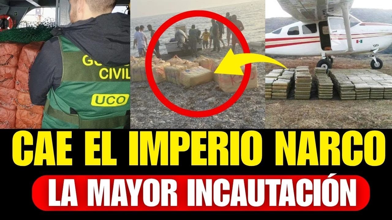¡¡ ALERTA MAXIMA !! GUARDIA CIVIL  Detiene a NARCOS en ALMERIA y Decomisa 2 500 kg de Cocaína