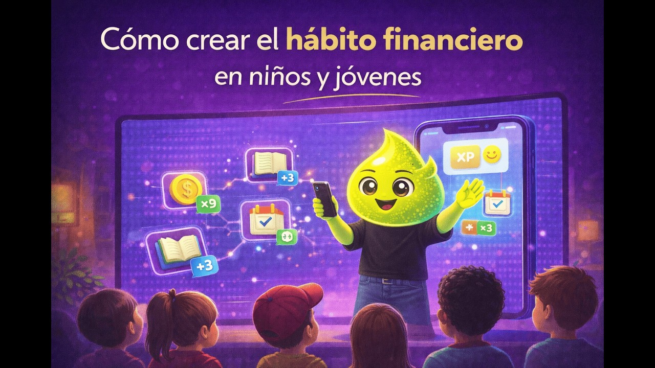 Cómo crear el hábito financiero en niños y jóvenes #finanzas #innovacionfinanciera