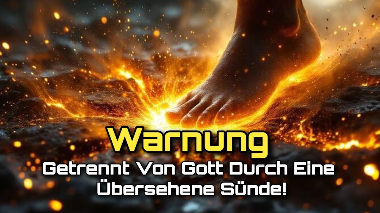 Die Sünde, die Gott am meisten abstößt – und die Auserwählte oft begehen