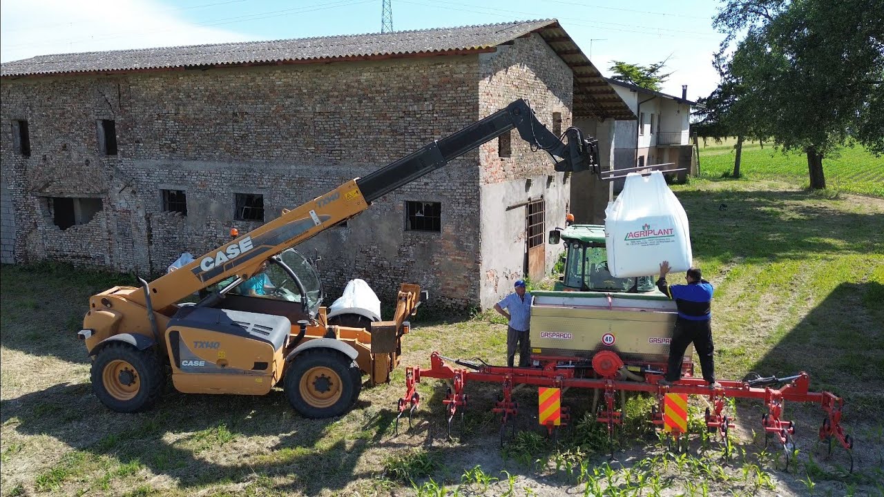 Preparazione terreno | sarchiatura e concimazione azotata su mais | F.lli. Prataviera