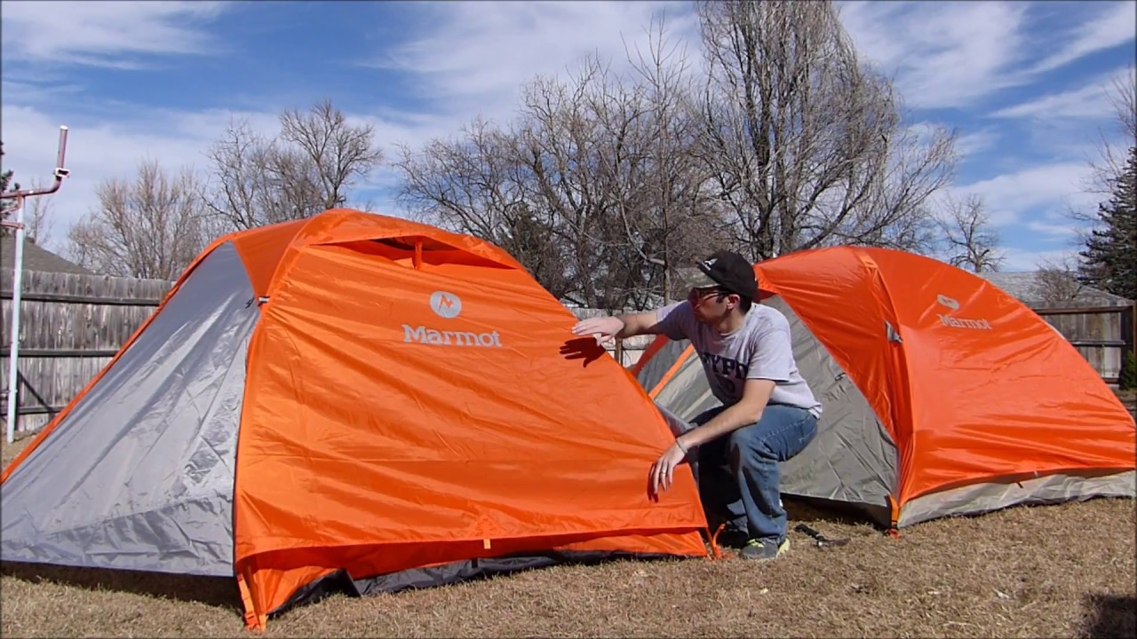 MARMOT 3P TUNGSTEN TENT - OLD VS NEW