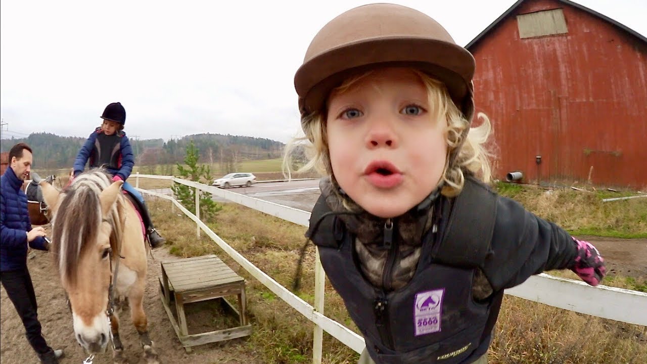 Rider för första gången VLOGG