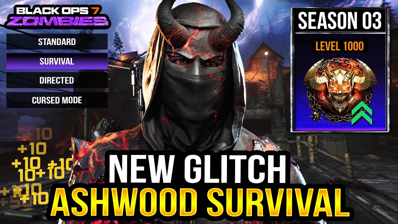 BO7 Zombies ★ NEW Ashwood Survival Glitch! Solo Pile Up Glitch (Round 50+)