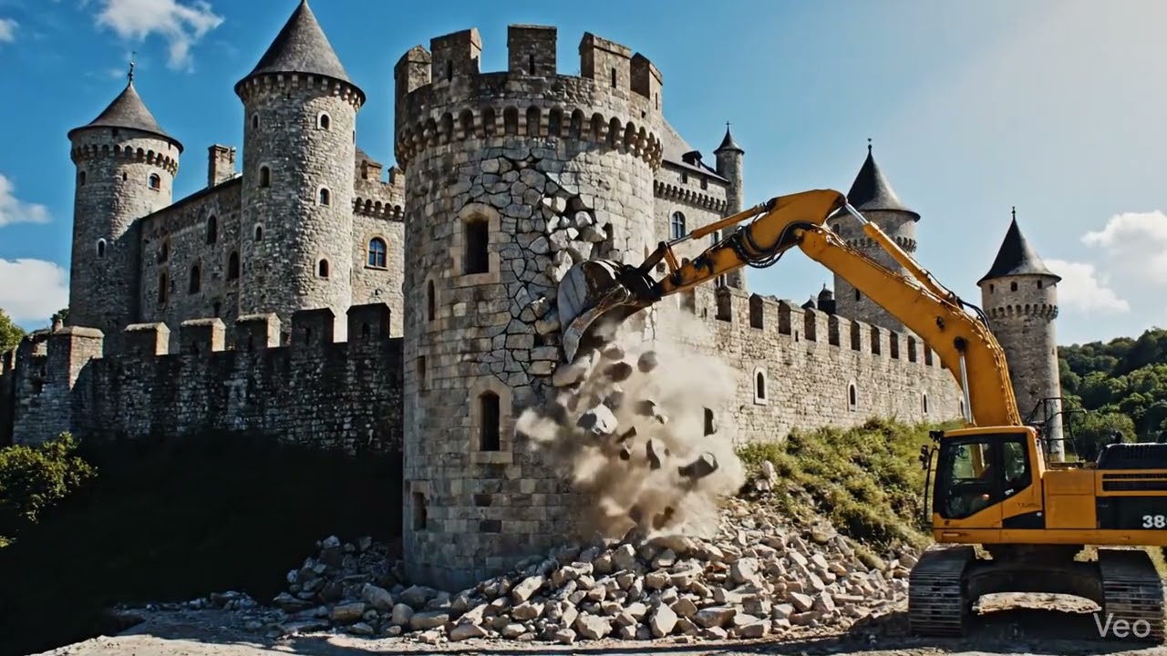 Demolition of a Castle
