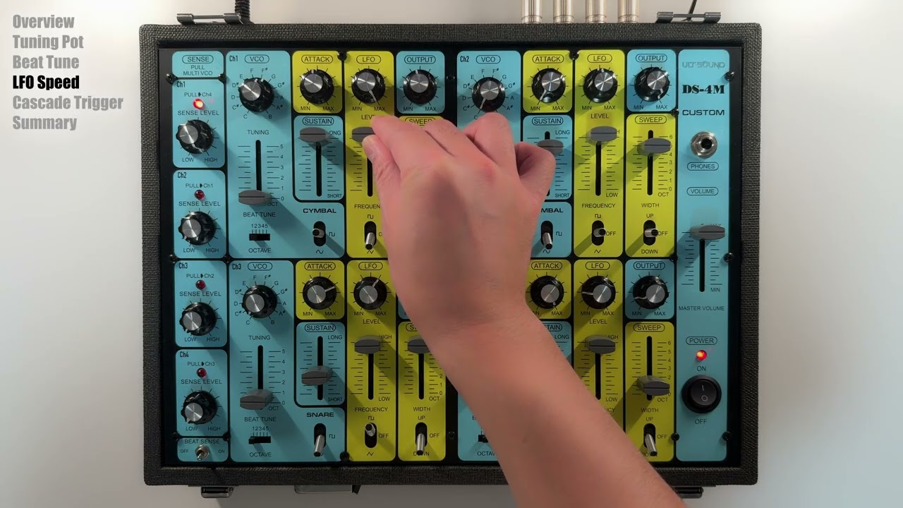 Ult-Sound DS-4M CUSTOM new features