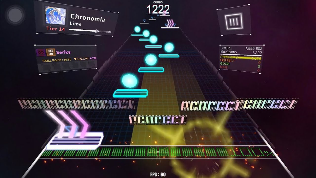 Chronomia / Tier 14 / DanceRail3 譜面確認