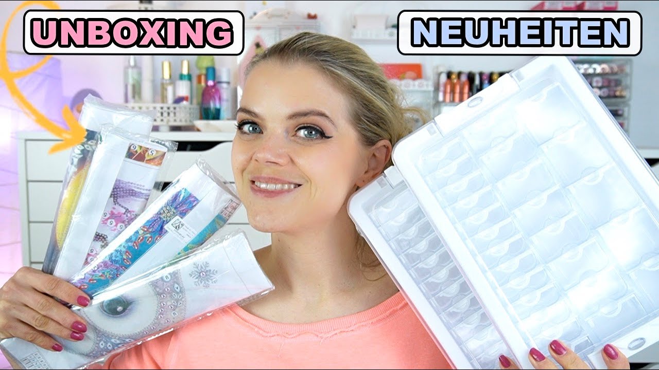 DIAMOND PAINTING UNBOXING NEUHEITEN | FANSELLS