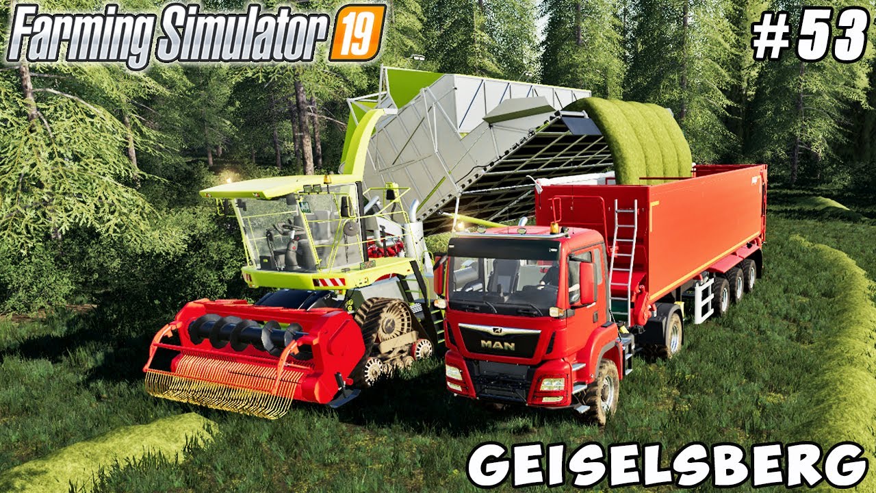 Haymaking with Kverneland equipment | Geiselsberg Farm | Farming simulator 19 | Timelapse #53