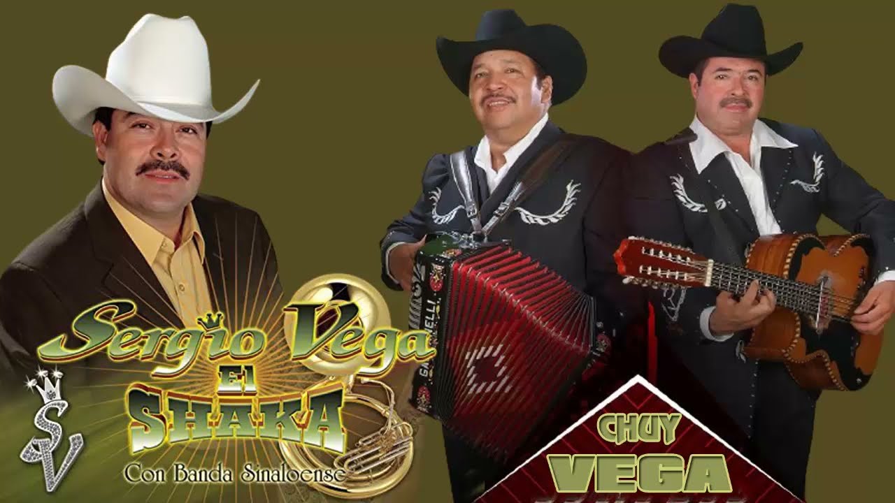 Sergio Vega y Chuy Vega Puros Corridos || 50 Exitos Romanticos
