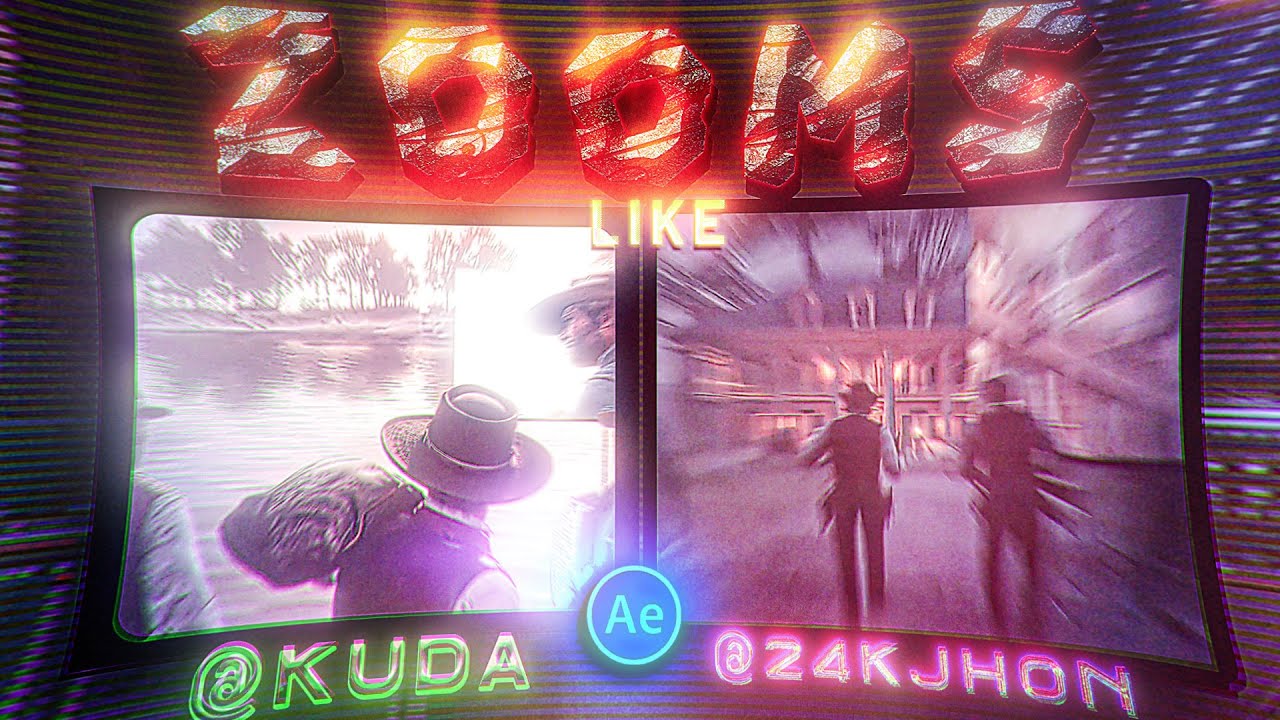 HOW TO MAKE ZOOMS LIKE @hakujiishakuji and @24KJHONEDITZ in After Effects.
