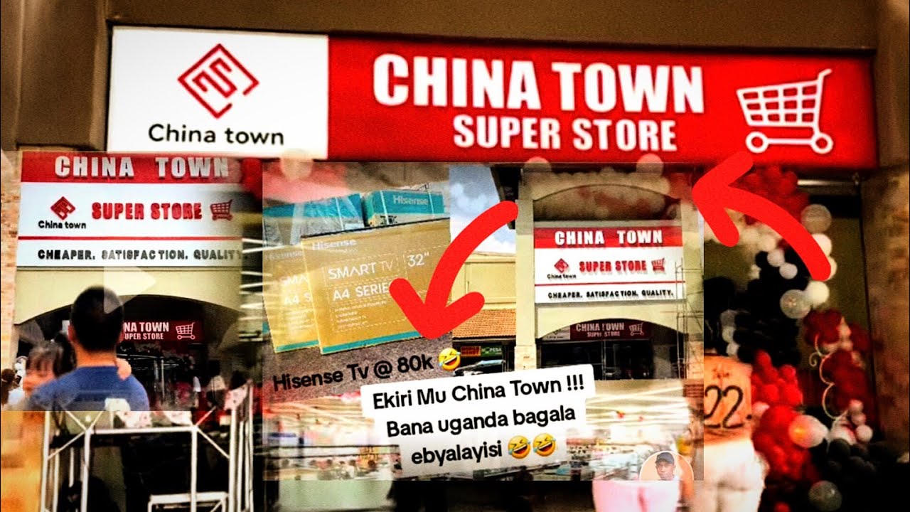 CHINA TOWN Super store ebintu byalayisi otukayo ddi olabe ebyewunyo🤷🤷🇺🇬