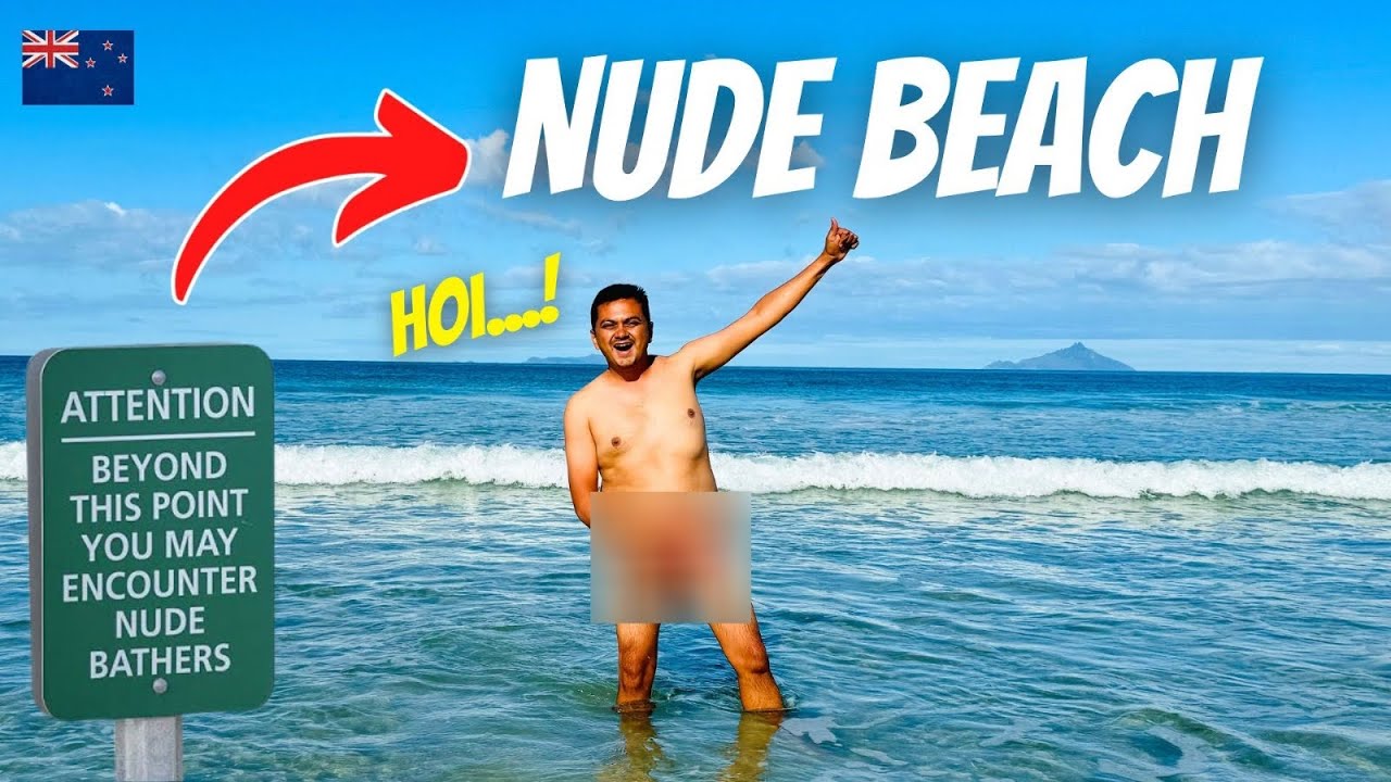 NUDE BEACH in New Zealand | ഇവിടെ നാണിക്കാതെ തുണിയില്ലാതെ കുളിക്കാം