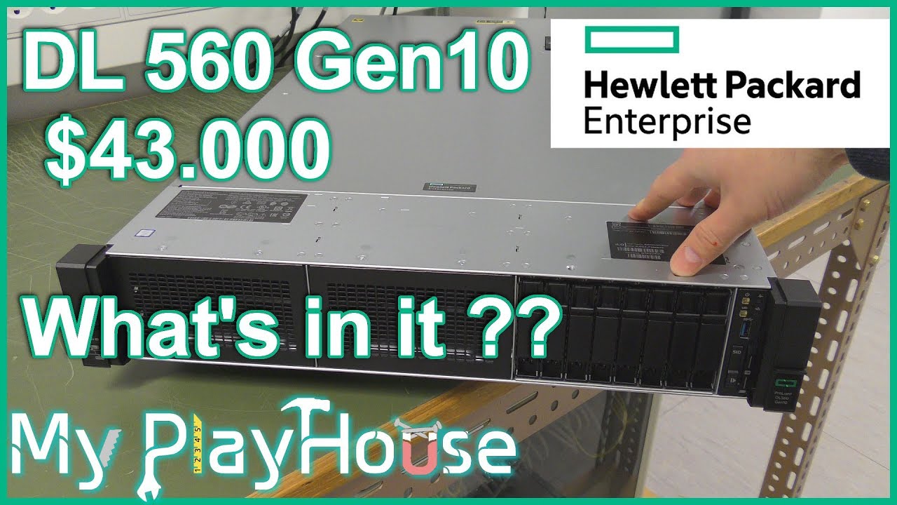 This HPE DL560 G10 cost $43,000.00 so what's in it?? - 638