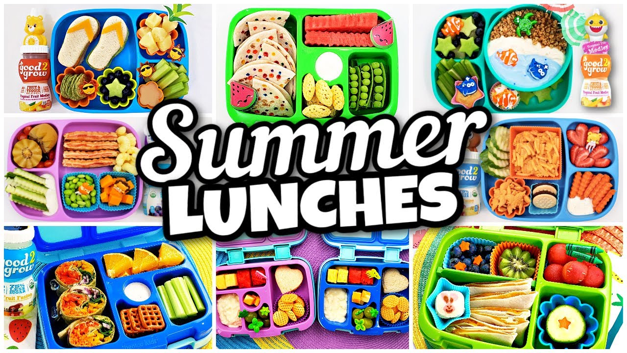 14 AWESOME Lunch Ideas For SUMMER ☀️ Bunches Of Lunches MARATHON