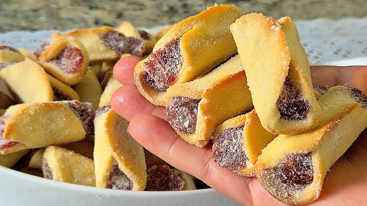 BELISC&Atilde;O uma receita DELICIOSA e que rende muito OS MELHORES biscoitinhos