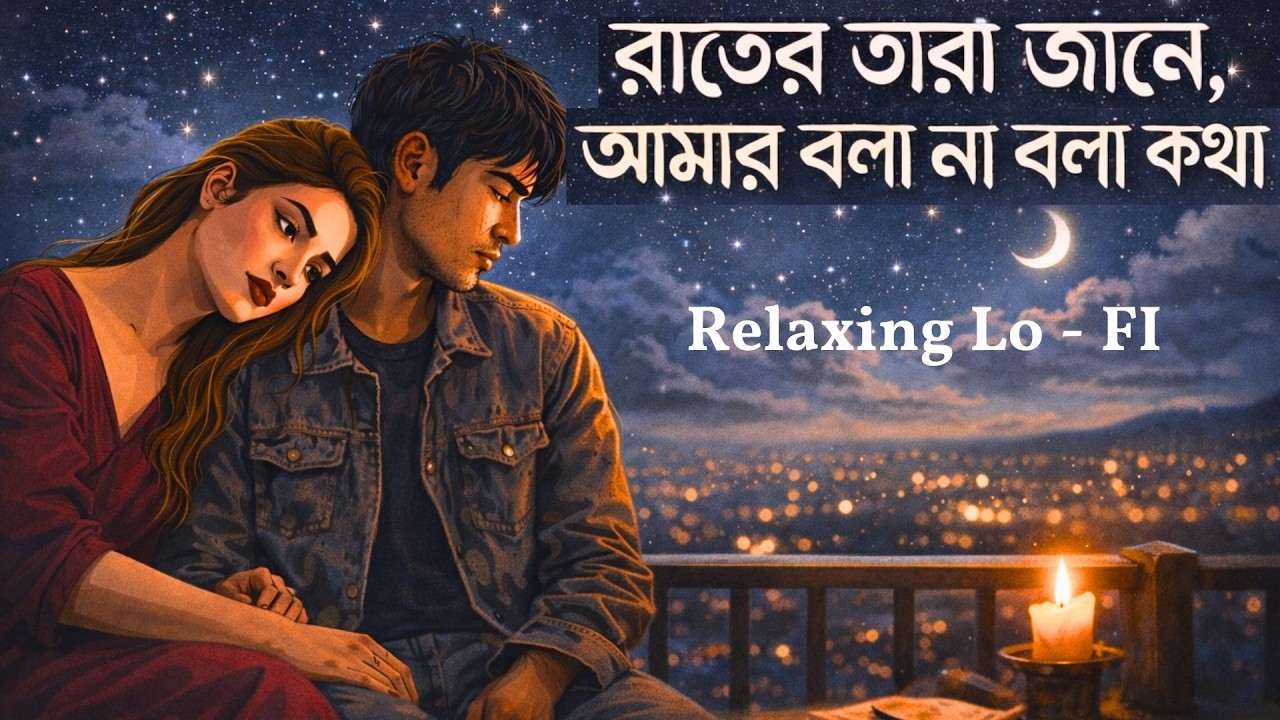 রাতের তারা জানে || Sad Bengali Song  Emotional Lofi || Heart Touching Love Song