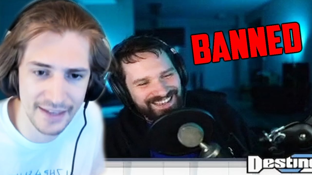 Destiny Gets Banned from Twitch | xQc Reacts to Livestream FAILS!