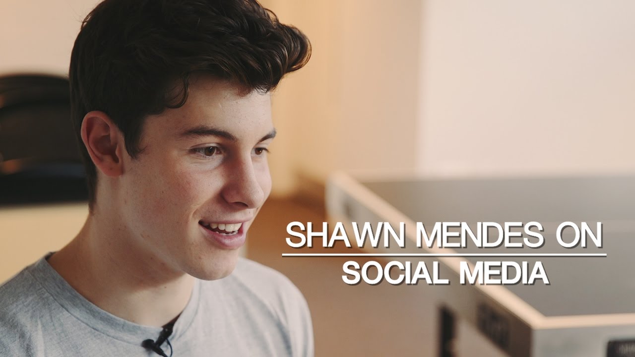 Shawn Mendes on Social Media