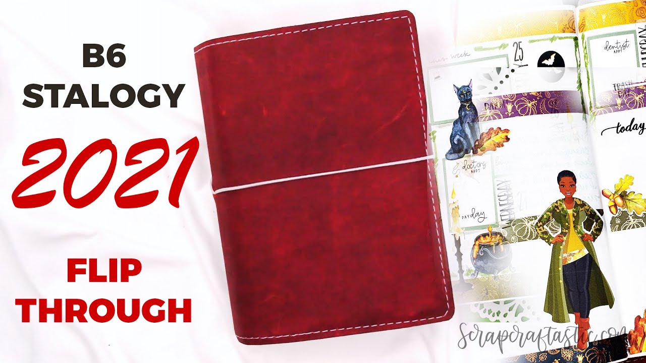2021 PLANNER Flip Through B6 Stalogy DIY Planner From Scratch