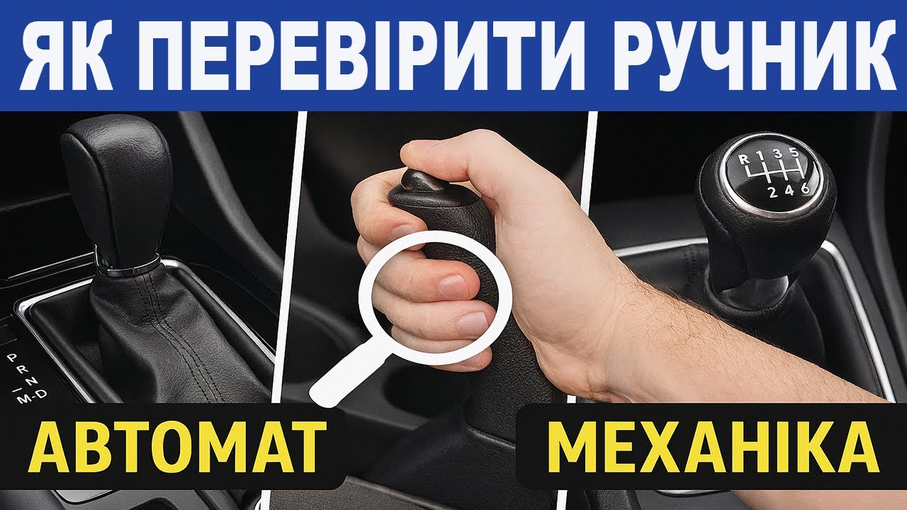Як перевірити ручник тримае чи ні. Автомат, Механіка
