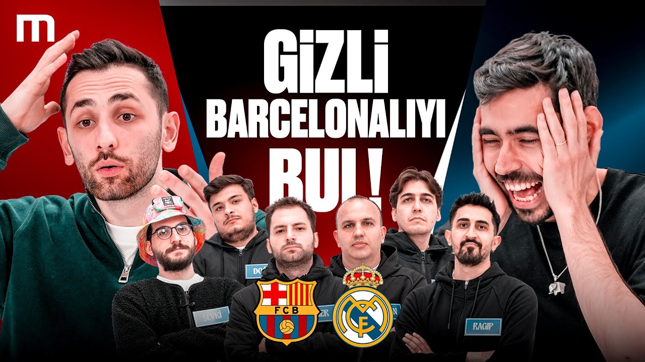 Hangi ‘Real Madridli’ Aslında Gizli Bir Barcelonalı? | Köstebek El Clasico Özel #5