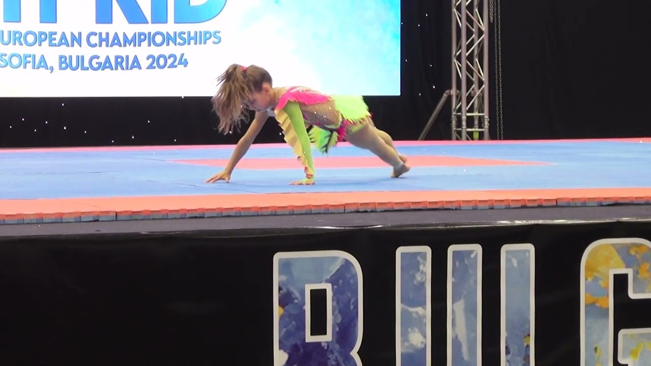 Kohari Kira XX Fit kid European Championships 2024