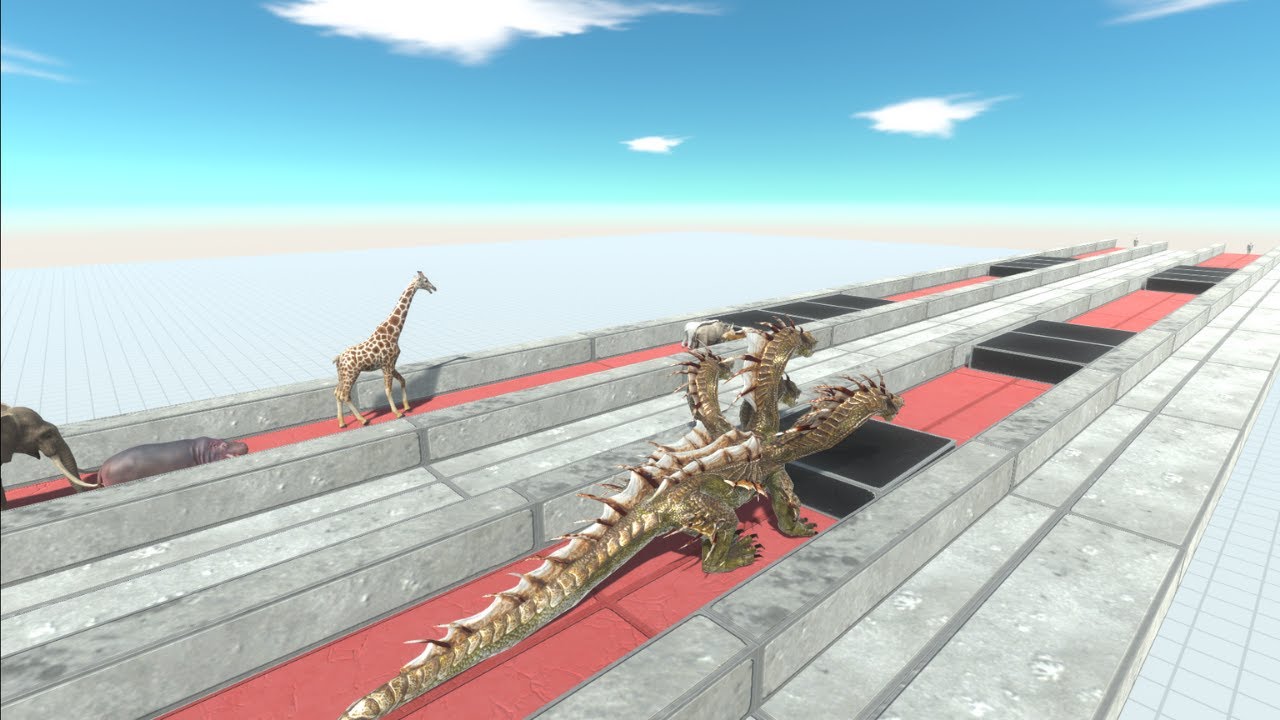 Hydras Strength Race Animal Revolt Battle Simulator