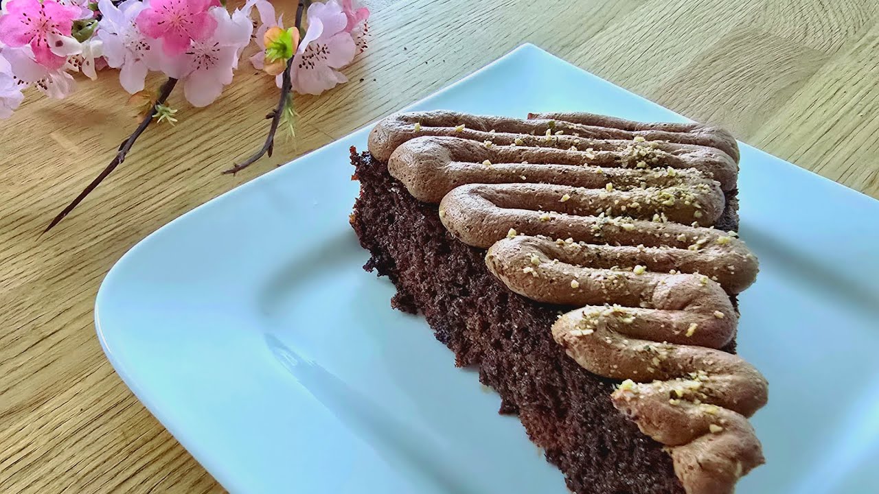“Yummy Moist Chocolate Cake 😋”کیک شکلاتی خیس وخوشمزه 😋 