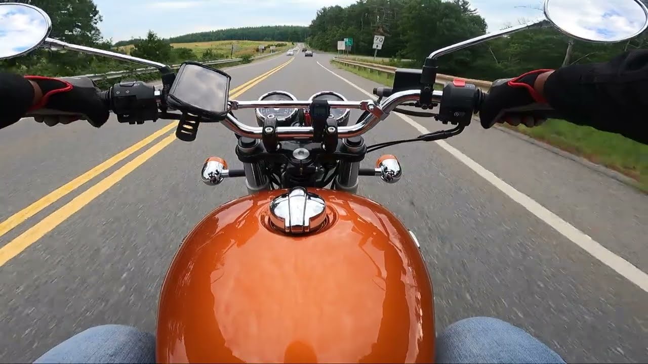 Peace of Mind on a Royal Enfield INTERCEPTOR 650 Raw Sound