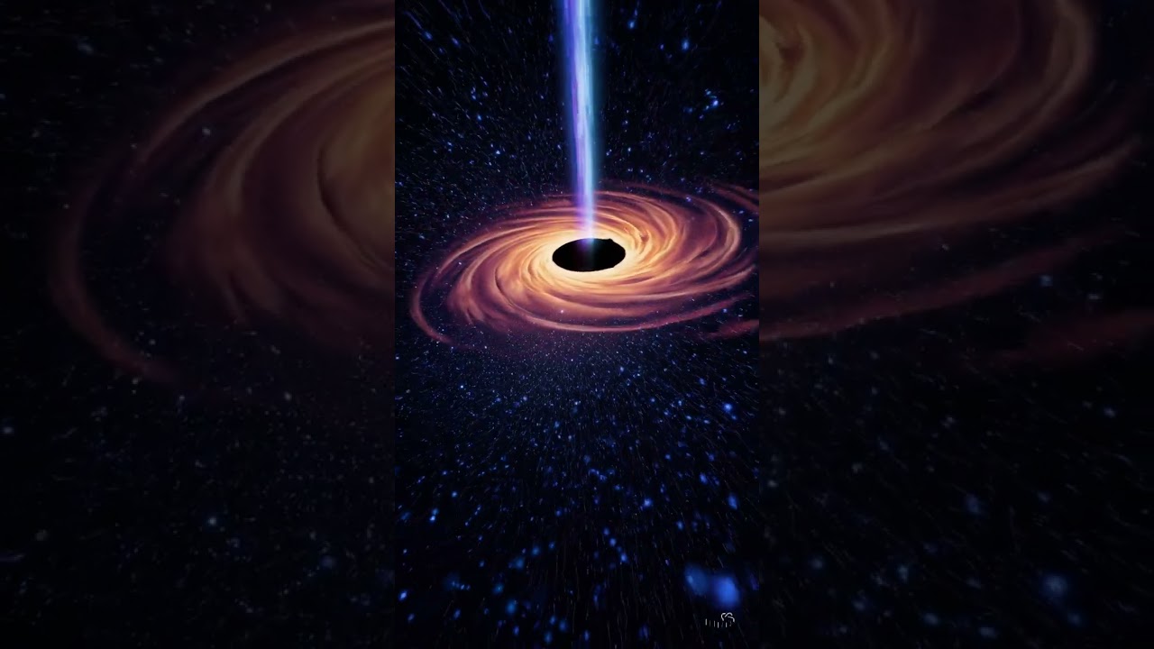 Majestic Black Hole &mdash; Accretion Disk / Магия чёрной дыры &mdash; раскалённый аккреционный диск