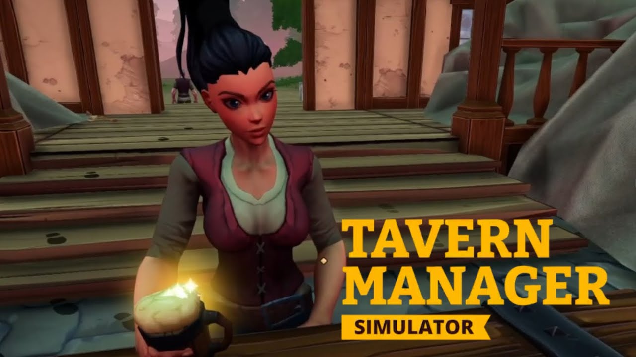 ОТКРЫЛА ТАВЕРНУ, ЗАХОДИ! - Tavern Manager Simulator#1