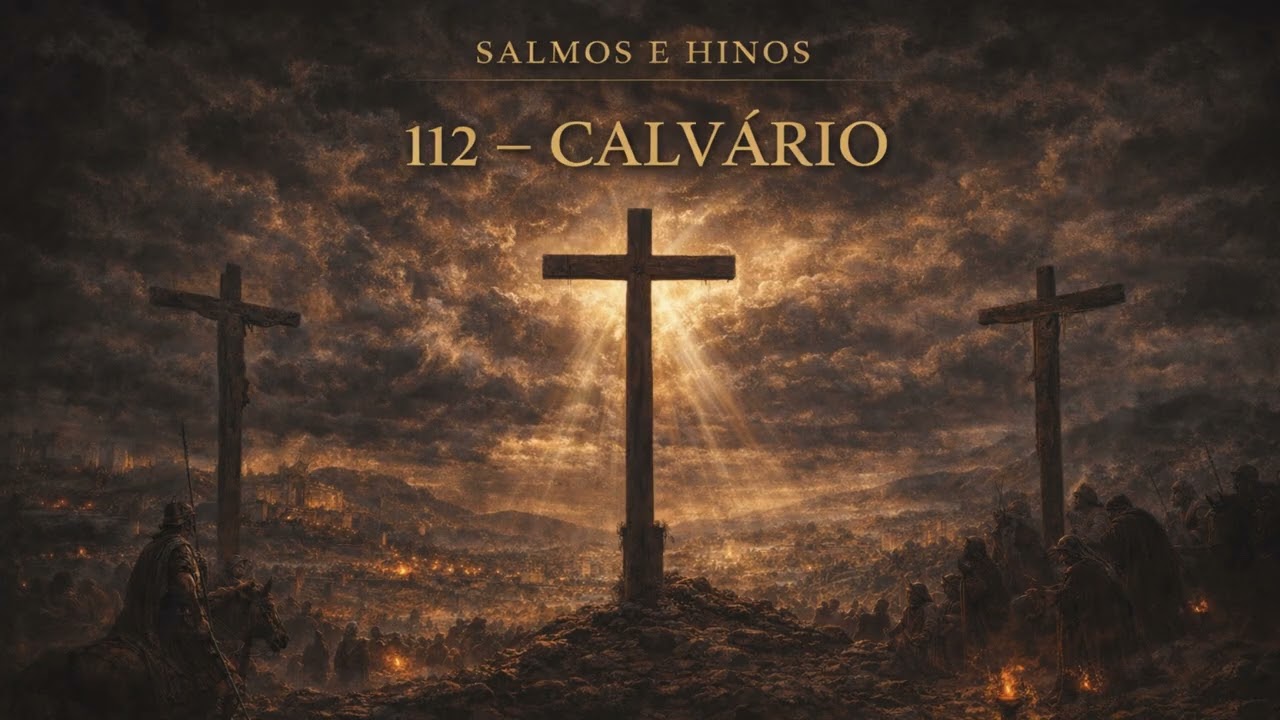 Salmos e Hinos 112 | Calvário | Lucas 23:33 | Hino Cristocêntrico