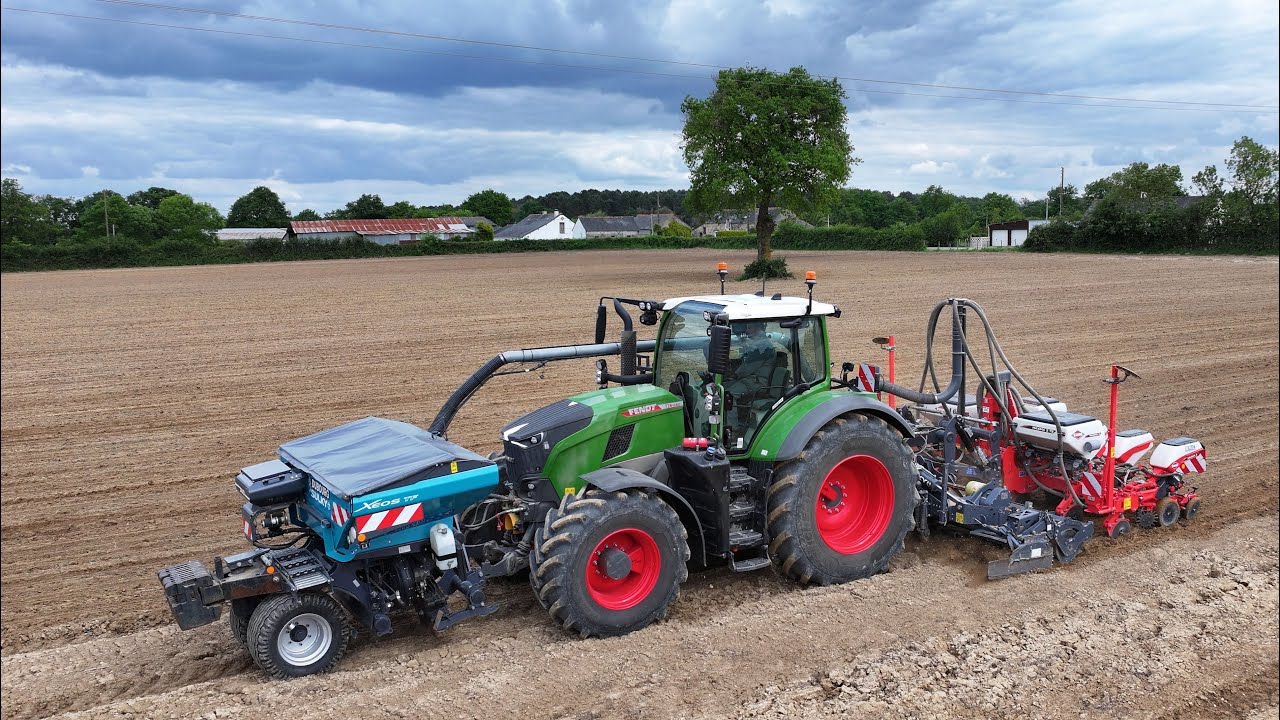 Semis de maïs 🌽 / FENDT 728 / ￼ SULKY / KUHN / CUMA DE PUCEUL