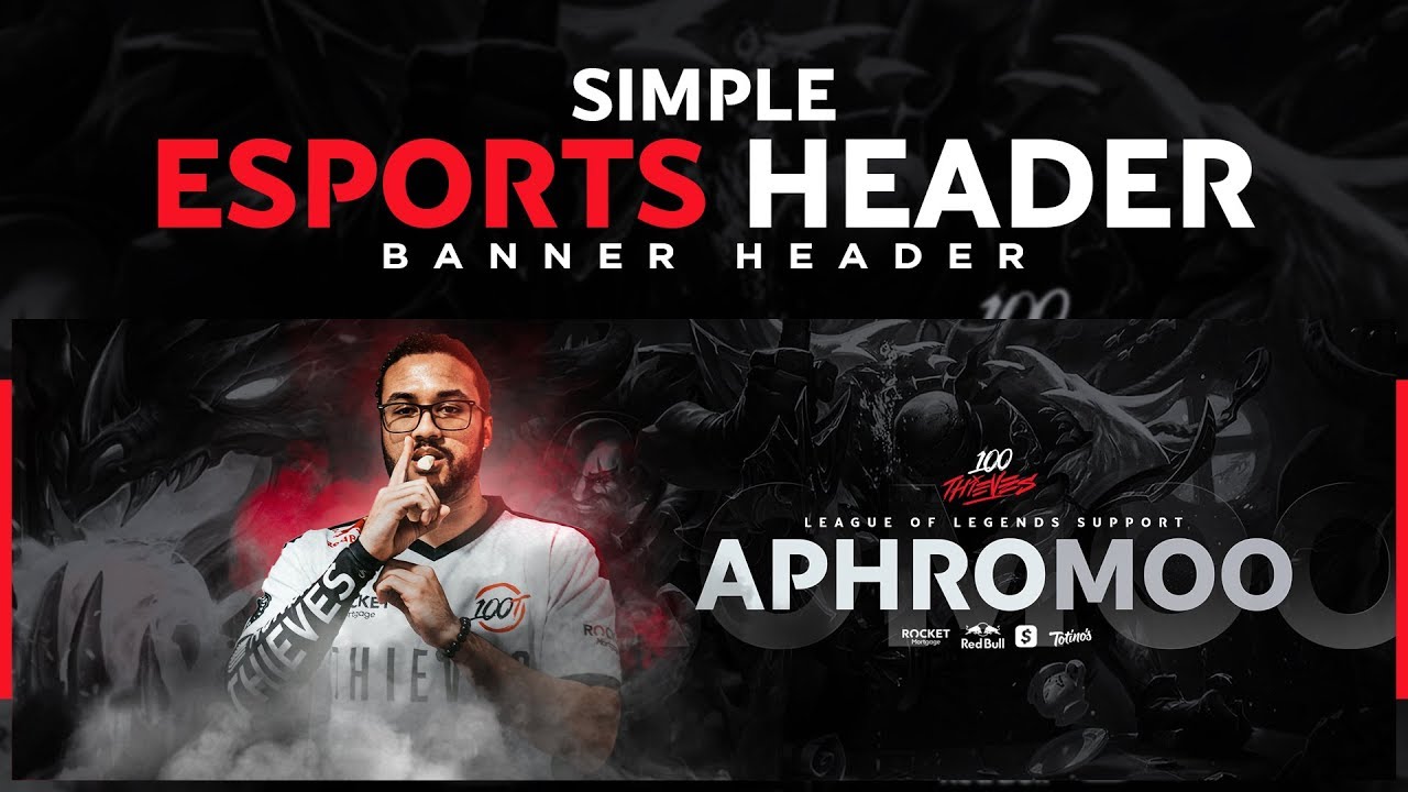 PS Tutorial: Simple Universal Esports Banner Design