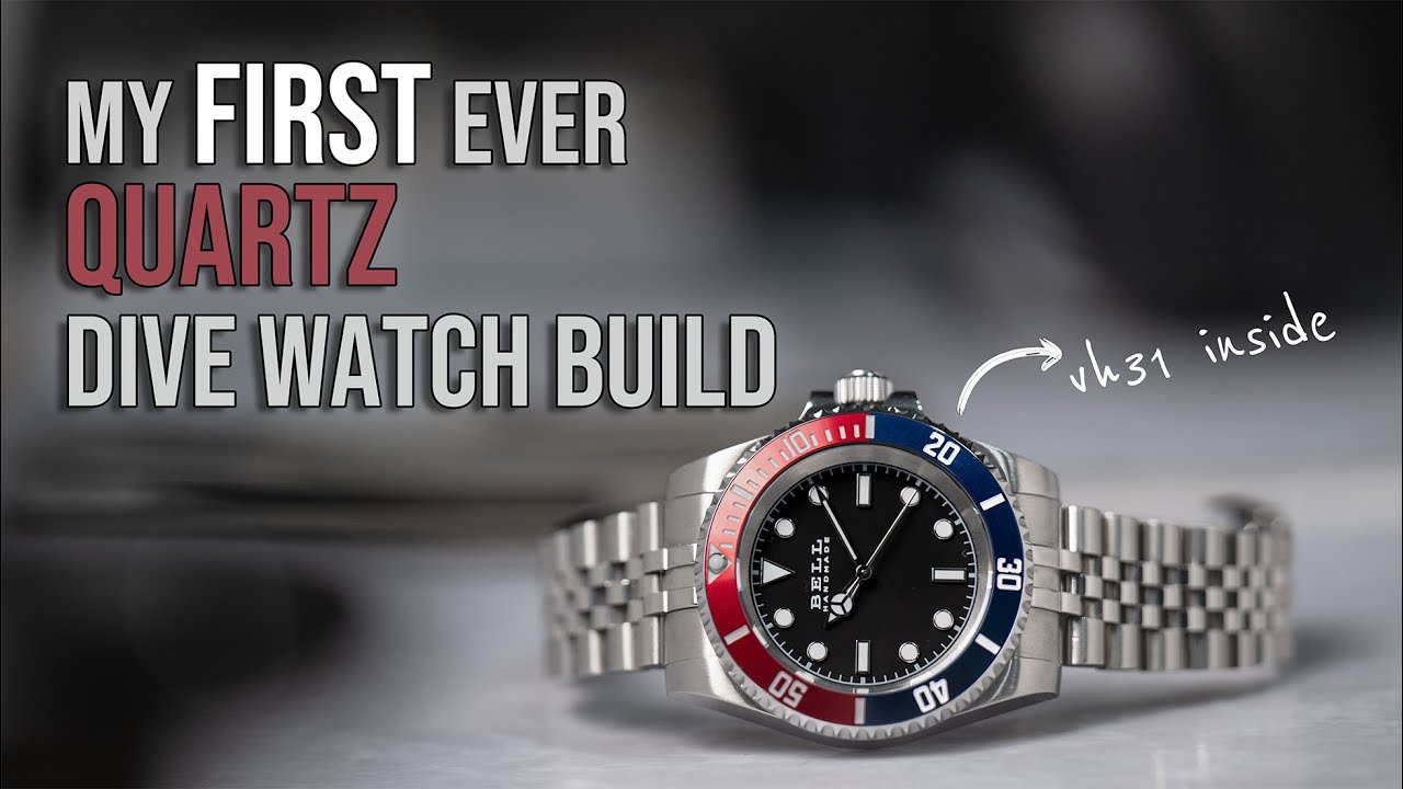 Мои ПЕРВЫЕ КВАРЦЕВЫЕ дайверские часы, созданные на основе механизма Seiko VH31