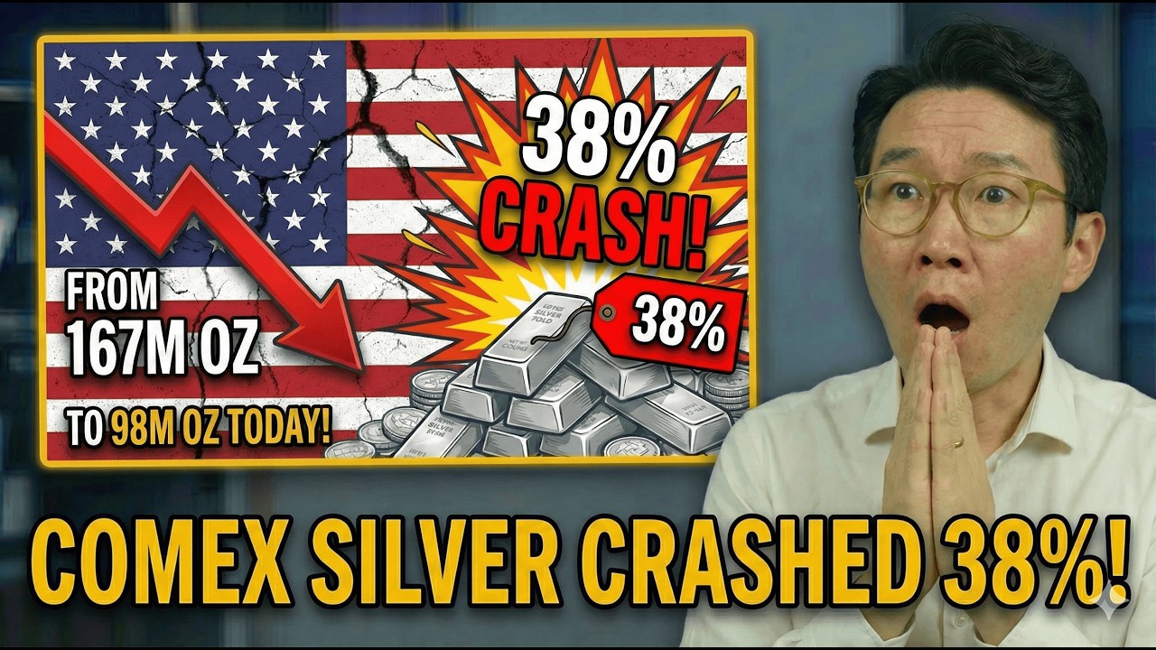 COMEX Registered Silver CRASHED 38% in 3 Months — From 167M Oz in October to 98M Oz TODAY!