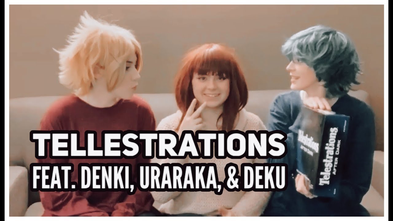 Tellestrations After Dark - Feat. Denki, Uraraka, & Deku || Pizza, Drugs, and Dirty Drawings