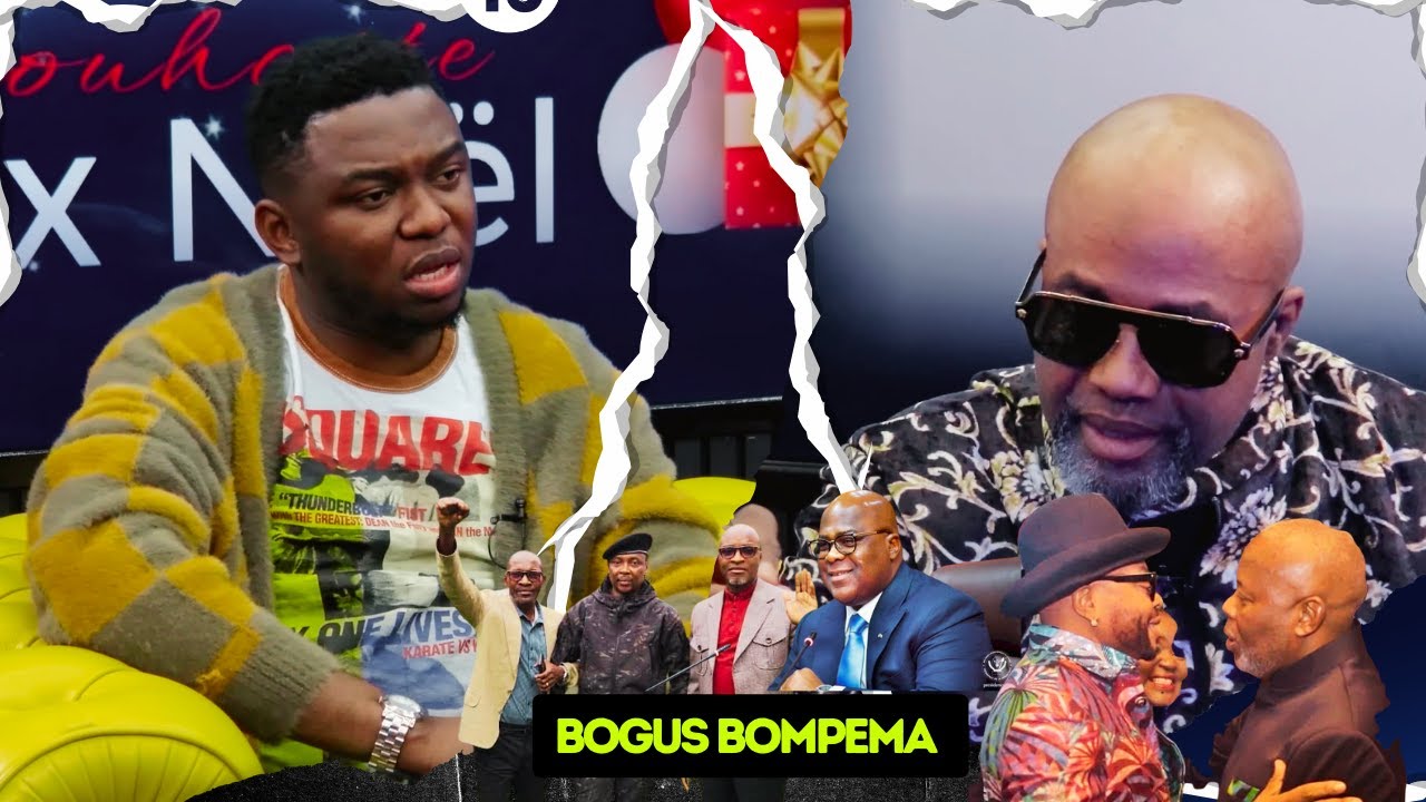 BOGUS BOMPEMA REAGI SUR RENCONTRE YA JB MPIANA NA VITALA KAMEREH/PAPA CHERI ALAKISI AZA GRAND ESPRIT