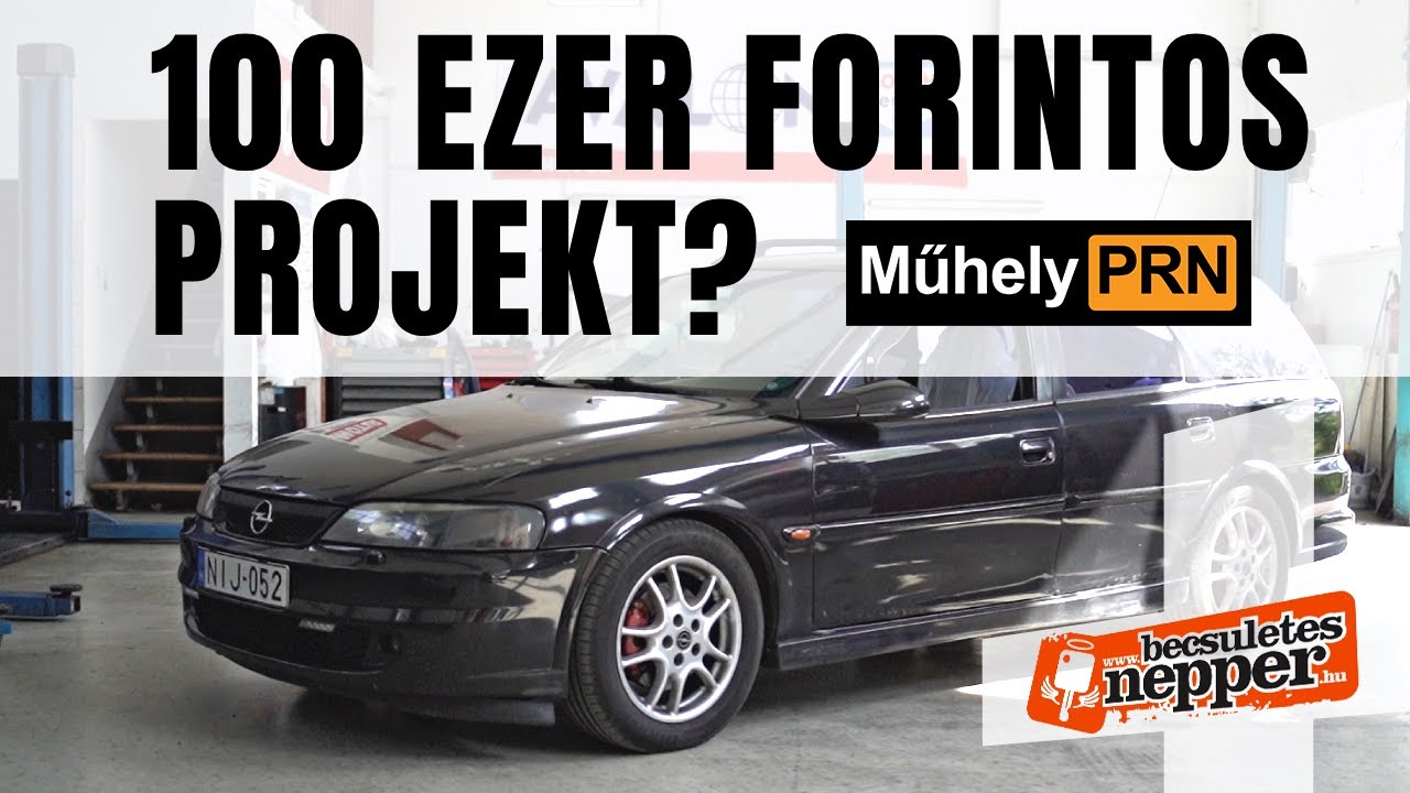 Ilyen a V6-os Vectra, fillérekért – Opel Vectra B 2,5 V6 – 2000 – MűhelyPRN 210