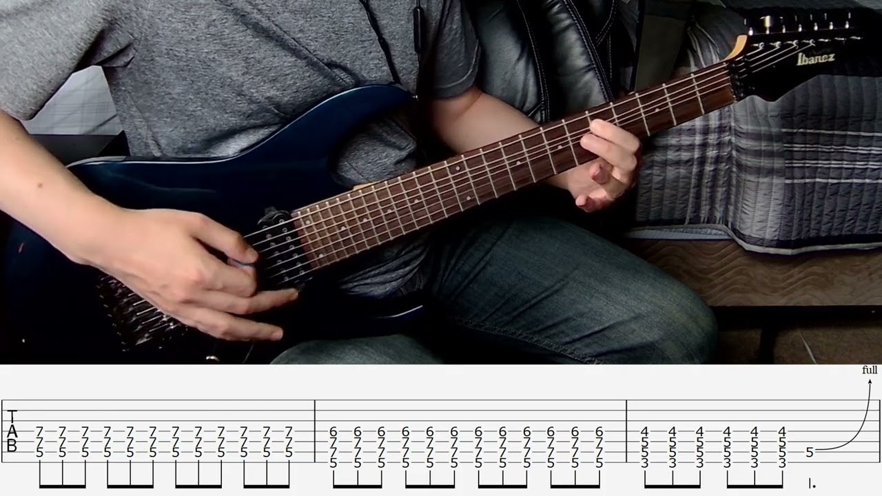 Guitar Riff #224 - Nickelback - Burn It To The Ground