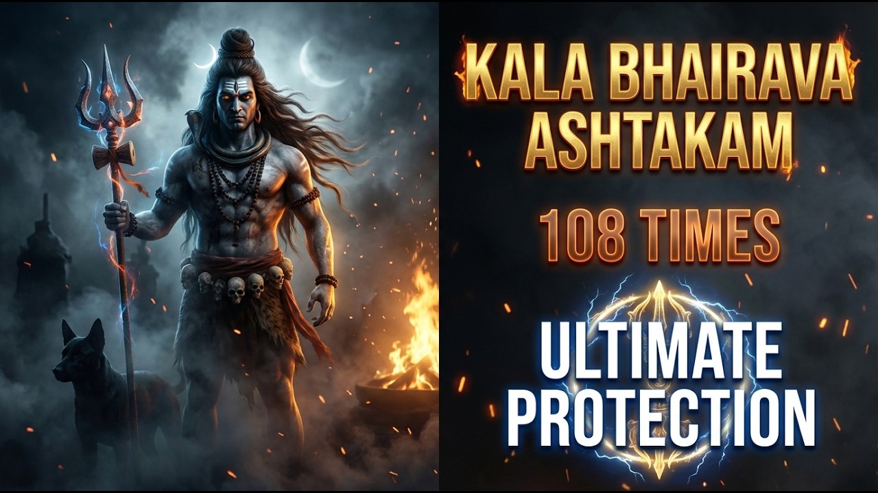 Original Kala Bhairava Ashtakam 108 Times Non-Stop | Adi Shankaracharya | Sacred Chants of Varanasi