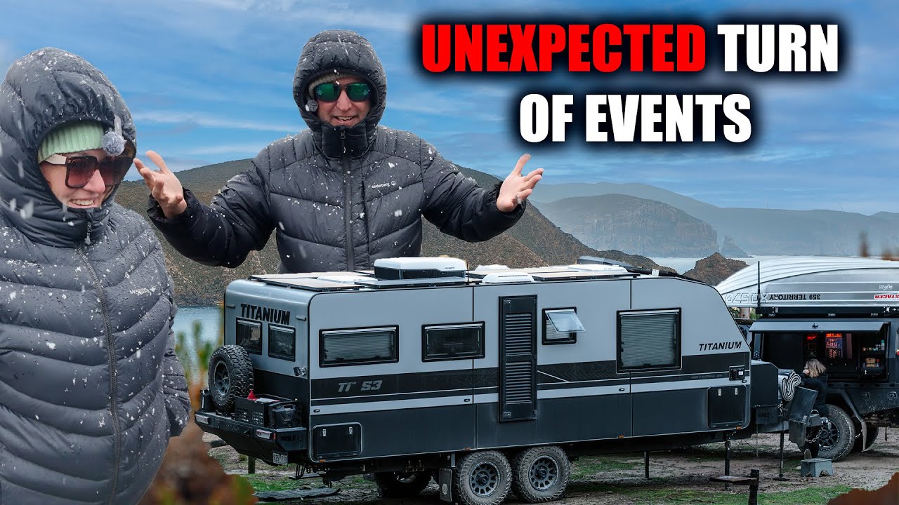 THIS CAUGHT US OFF GUARD|Caravanning Australia|Tasmania