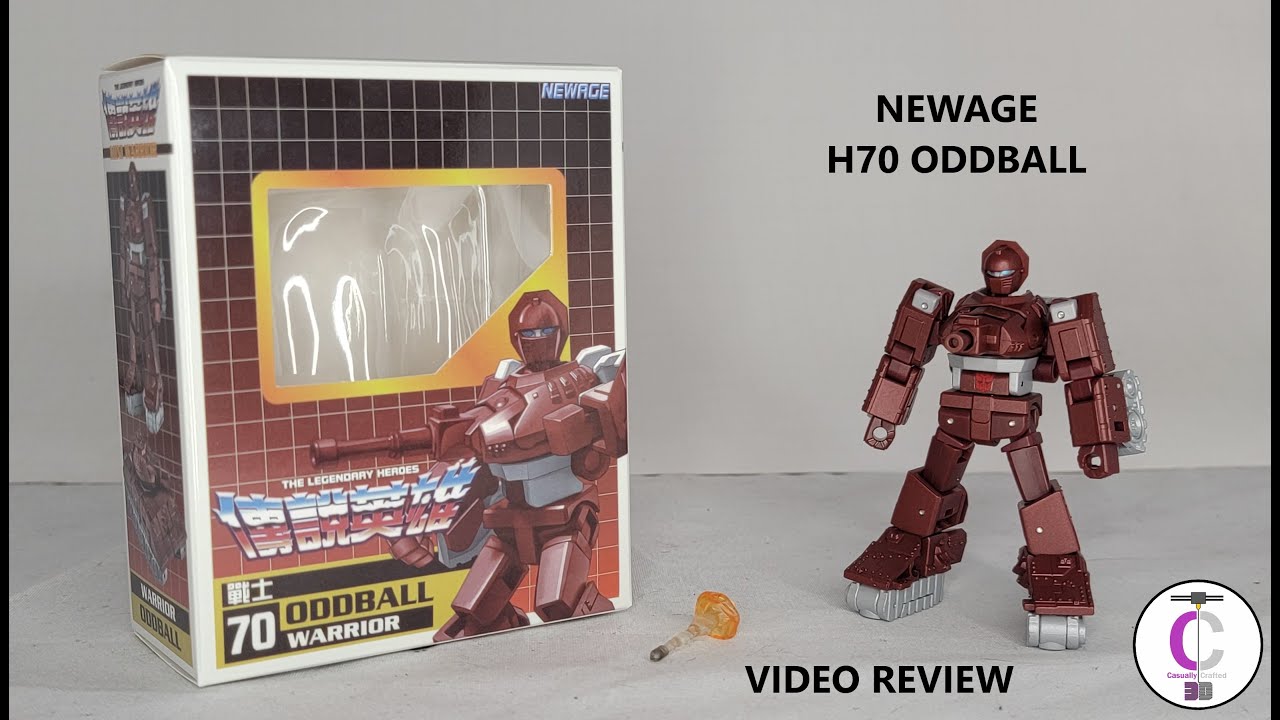Transformers Review: NEWAGE H70 Oddball (Warpath)