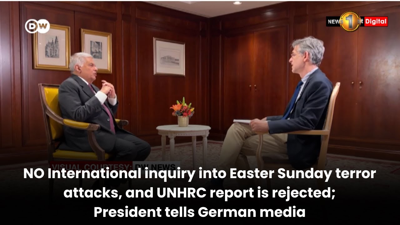 NO International inquiry into Easter Sunday terror attacks, President tells German media