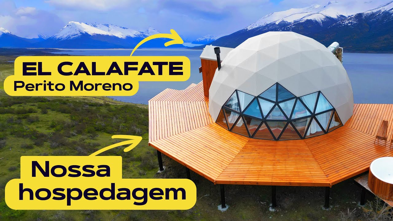 O hotel mais absurdo da Patagônia (vista PRIVATIVA pro Perito Moreno)