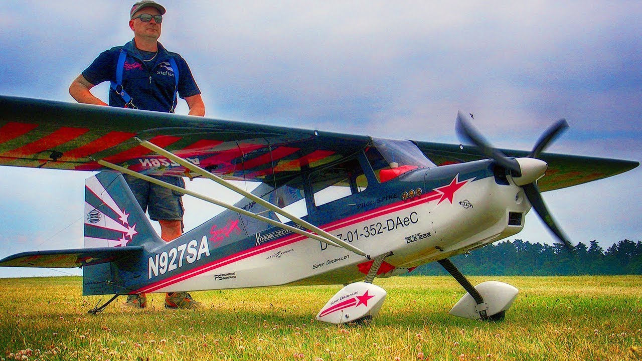 XL RC BELLANCA SUPER DECATHLON SCALE MODEL | STEFFEN WEGENER | MODELLTAGE THÜRINGEN 2018