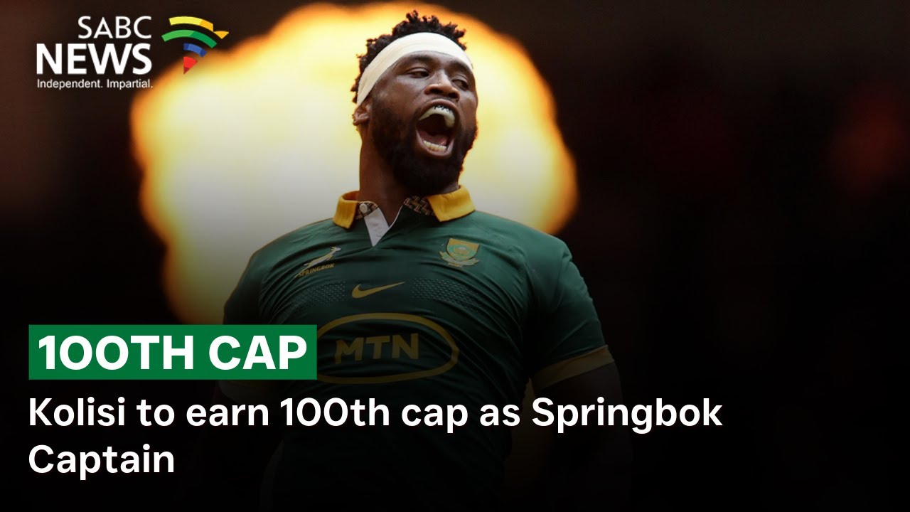 Kolisi to earn 100th cap as Springbok Captain